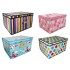 Jumbo Large Foldable Room Tidy Trunk With Lid - assorted designs